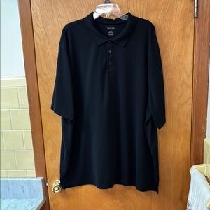 Men's Black van heusen Polo Shirt 3xlt